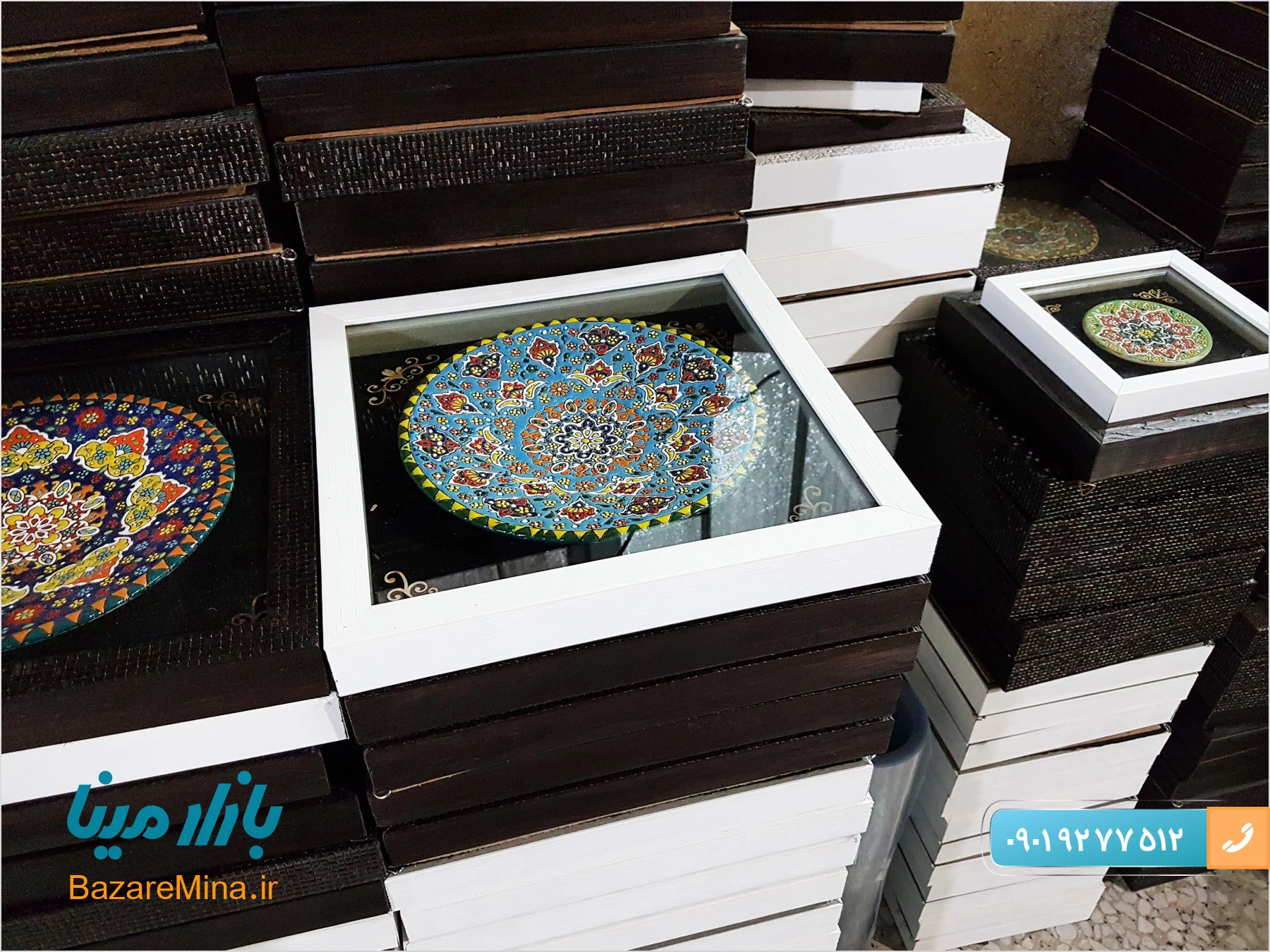 فروش عمده میناکاری روی سفال