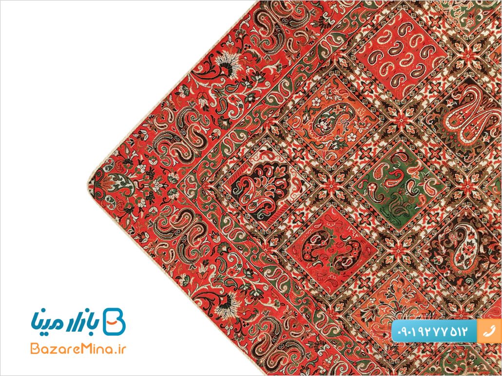 رومیزی ترمه سالاری طرح بختیاری