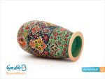 گلدان فانتزی سفالی میناکاری
