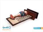 تندیس گلدان مس و پرداز 16 سانتی