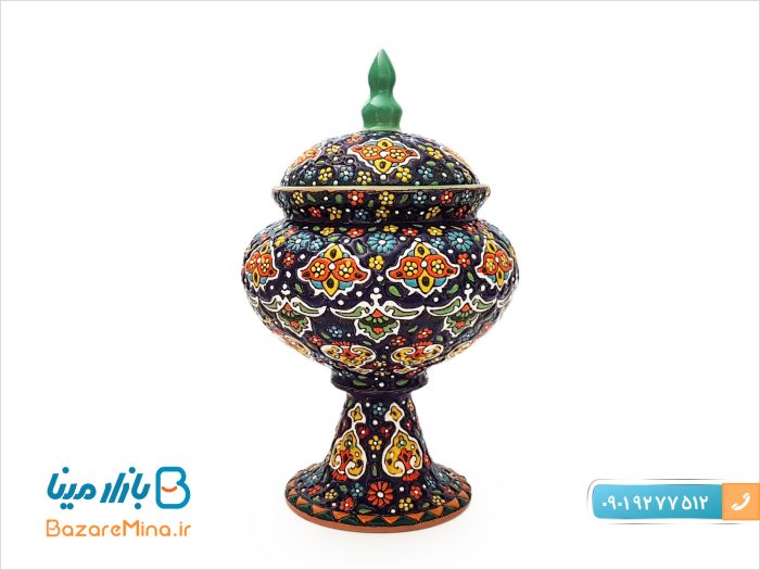 شکلات خوری سفالی میناکاری