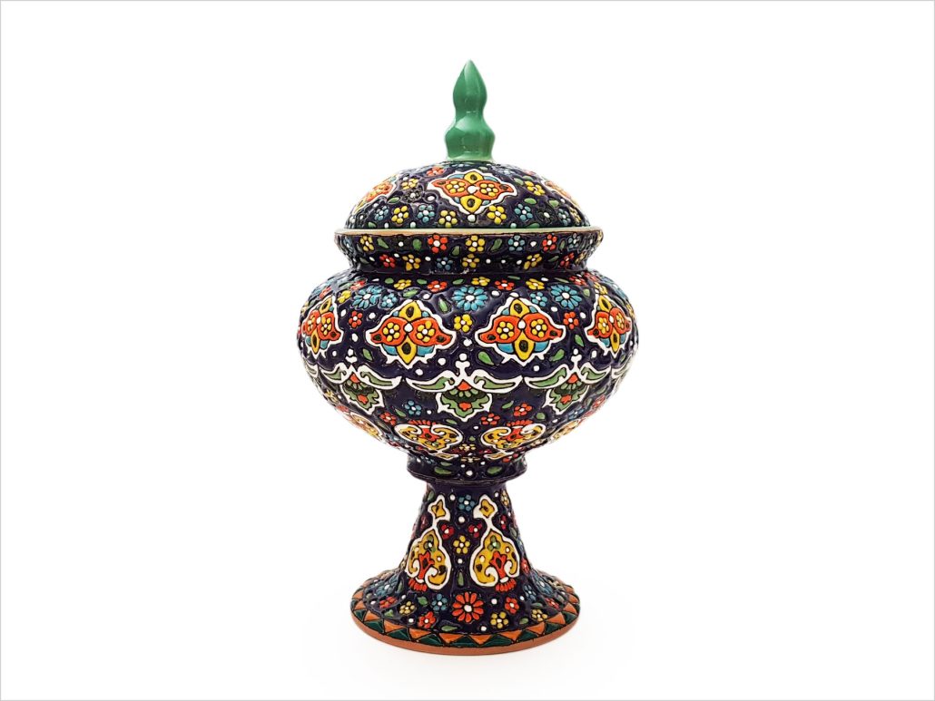 شکلات خوری میناکاری سفالی