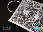 سرویس قهوه خوری تک نفره ملیله کاری