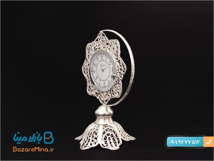 هنر ملیله کاری اصفهان صنایع دستی محبوب ایرانی ساعت ملیله کاری اصفهان