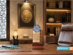 تندیس میناکاری اصفهان طرح آیت الکرسی