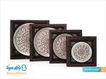 تابلو بشقاب قلمزنی اصفهان قطر 15 سانتی