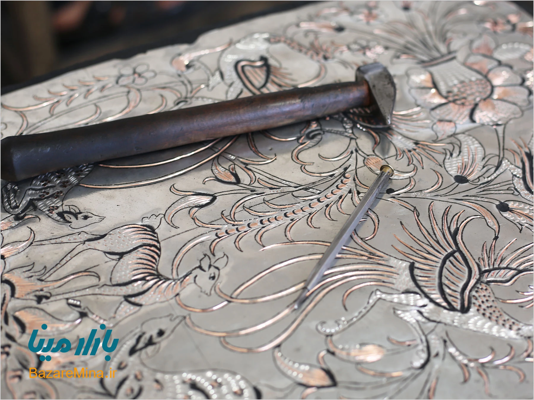 Toreutics of Isfahan Original Iranian art Toreutics of Isfahan