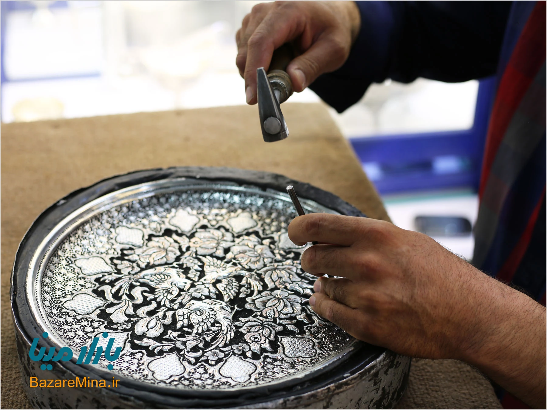 Toreutics of Isfahan Original Iranian art Toreutics of Isfahan