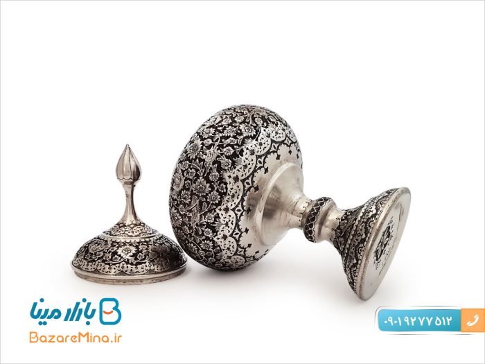 گز خوری قلمزنی گل و مرغ
