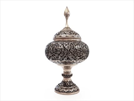 گز خوری قلمزنی گل و مرغ