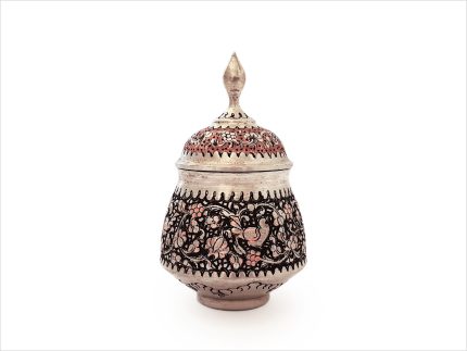 قندان کوچک قلمزنی اصفهان