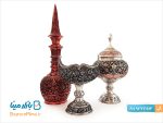 کشکول قلم زنی شده اصفهان