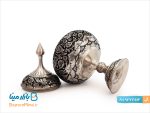 شکلات خوری پایه دار قلمزنی مسی