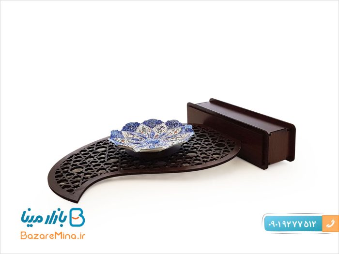 تندیس میناکاری بته جقه طرح مشبک