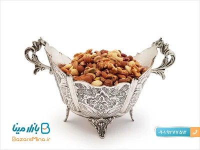 آجیل خوری قلمزنی نقره نما