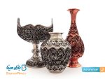 گلدان بلونی قلم‌زنی