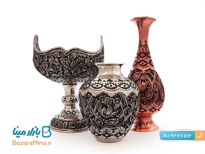 گلدان بلونی قلم‌زنی