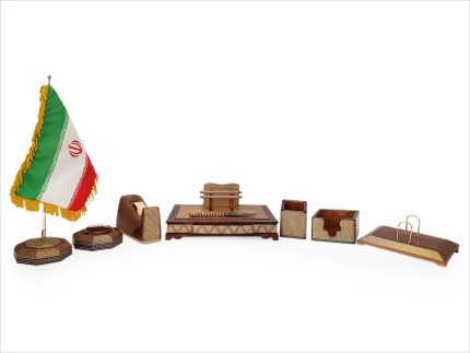 ست رومیزی لوکس خاتم کاری شده