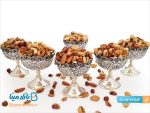 سرویس آجیل خوری قلمزنی نقره نما