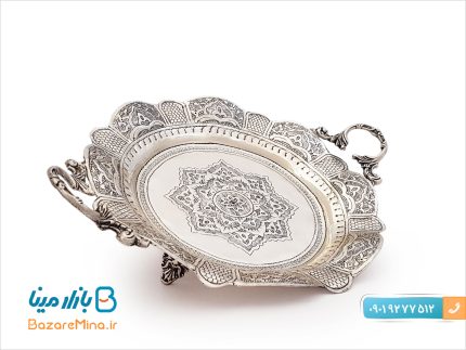 شیرینی خوری قلمزنی شبه نقره