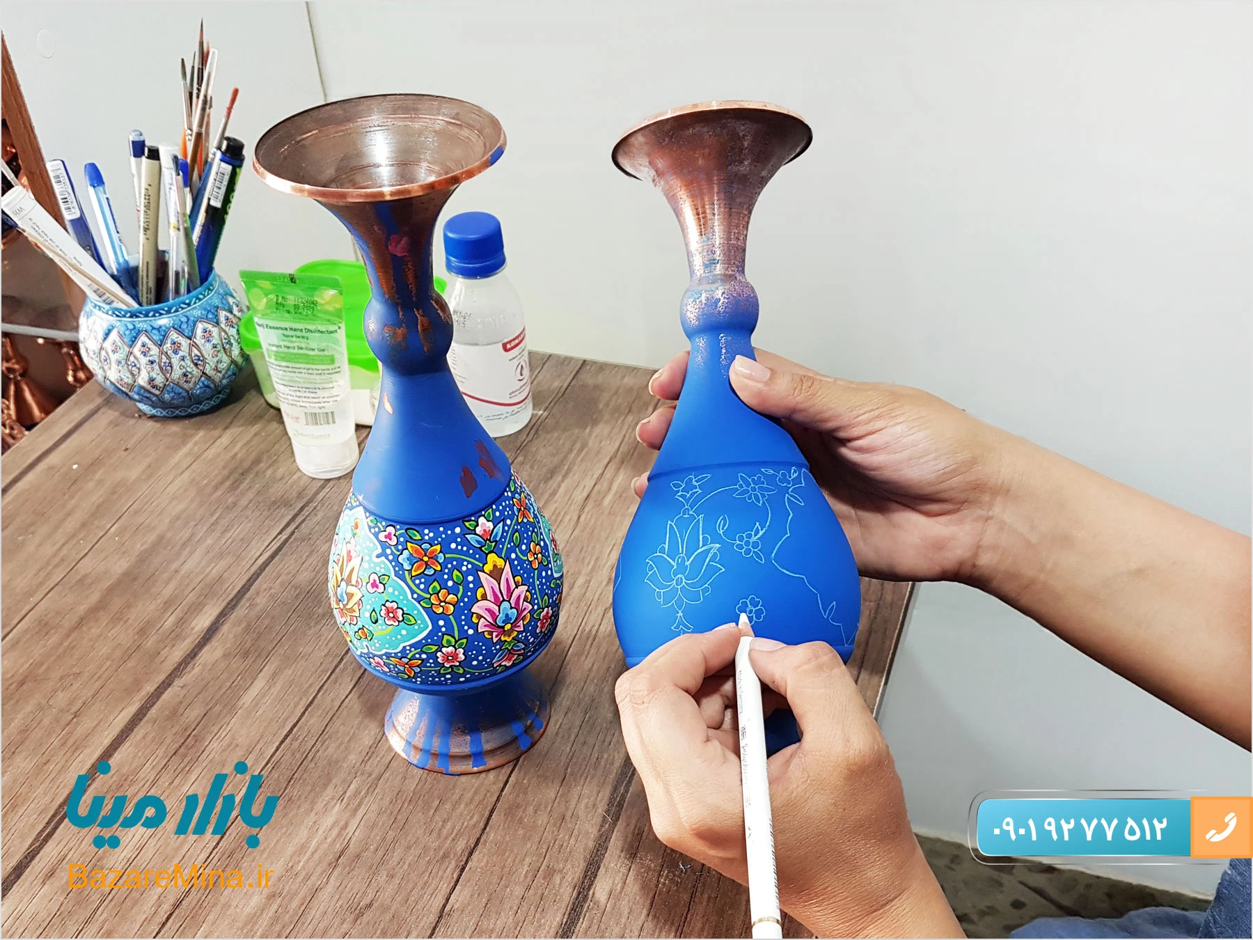 مس و پرداز اصفهان از محبوب ترین صنایع دستی نصف جهان صنایع دستی مس و پرداز