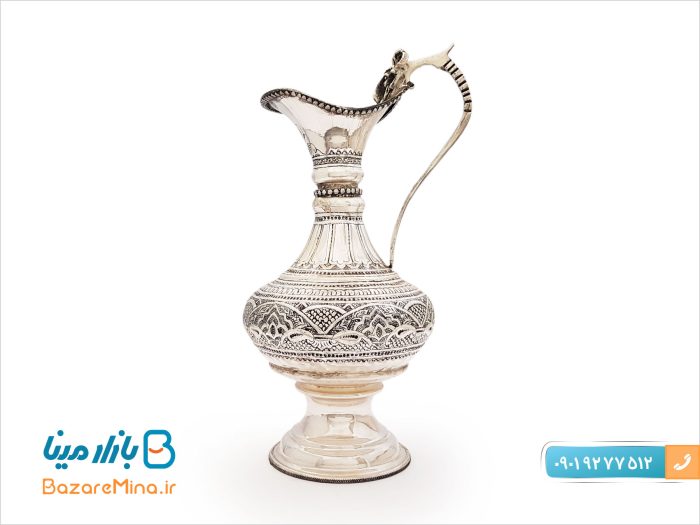 سماور دکوری تزئینی قلمزنی نقره نما