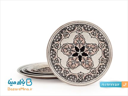 بشقاب قلم زنی مسی