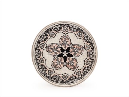 بشقاب قلم زنی مسی