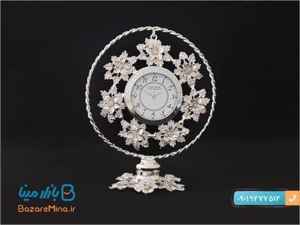 ساعت رومیزی ملیله کاری شده اصفهان