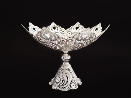 شیرینی خوری کوچک ملیله کاری