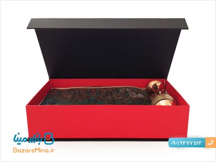 ست هدیه گلدان خاتم کاری و ترمه