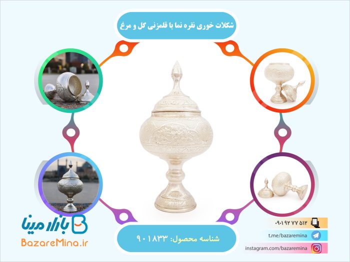شکلات خوری نقره نما