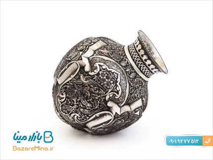 گلدان قلم زنی برجسته