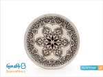 بشقاب قلم زنی روی مس
