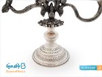 شمعدان قلم زنی نقره نما