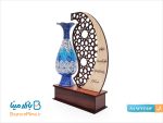 تندیس گلدان میناکاری