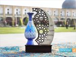 تندیس گلدان میناکاری