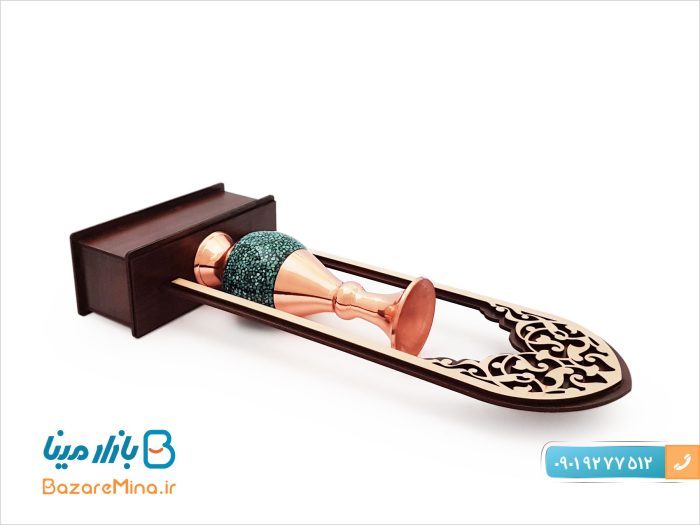 تندیس گلدان فیروزه کوبی