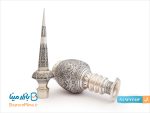تنگ نیزه ایی قلم زنی نقره نما