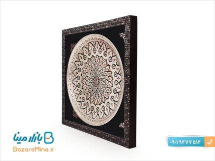 قاب بشقاب قلم زنی اصفهان قطر 30 سانت