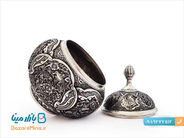 شکلات خوری قلم زنی مسی