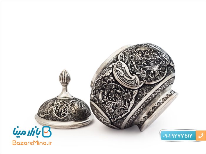 شکلات خوری قلم زنی مسی