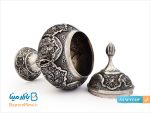 شکلات خوری قلم زنی پایه دار