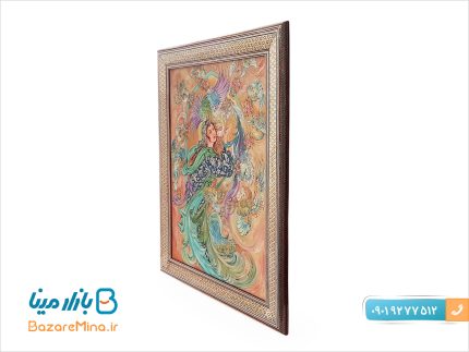 انواع صنایع دستی و هنرهای دست ساز ایرانی تابلو مینیاتور اصفهان
