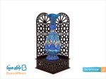 تندیس گلدان میناکاری