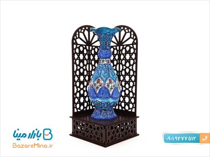 تندیس گلدان میناکاری