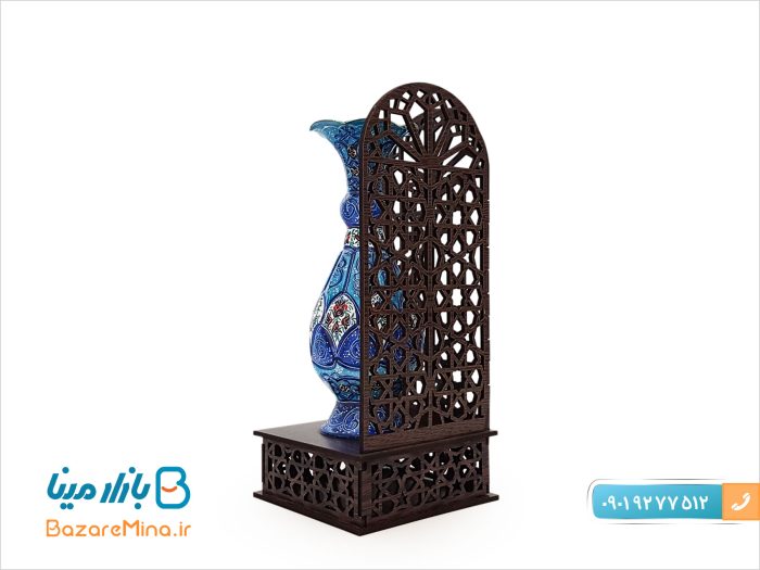 تندیس گلدان میناکاری