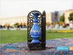 تندیس گلدان میناکاری