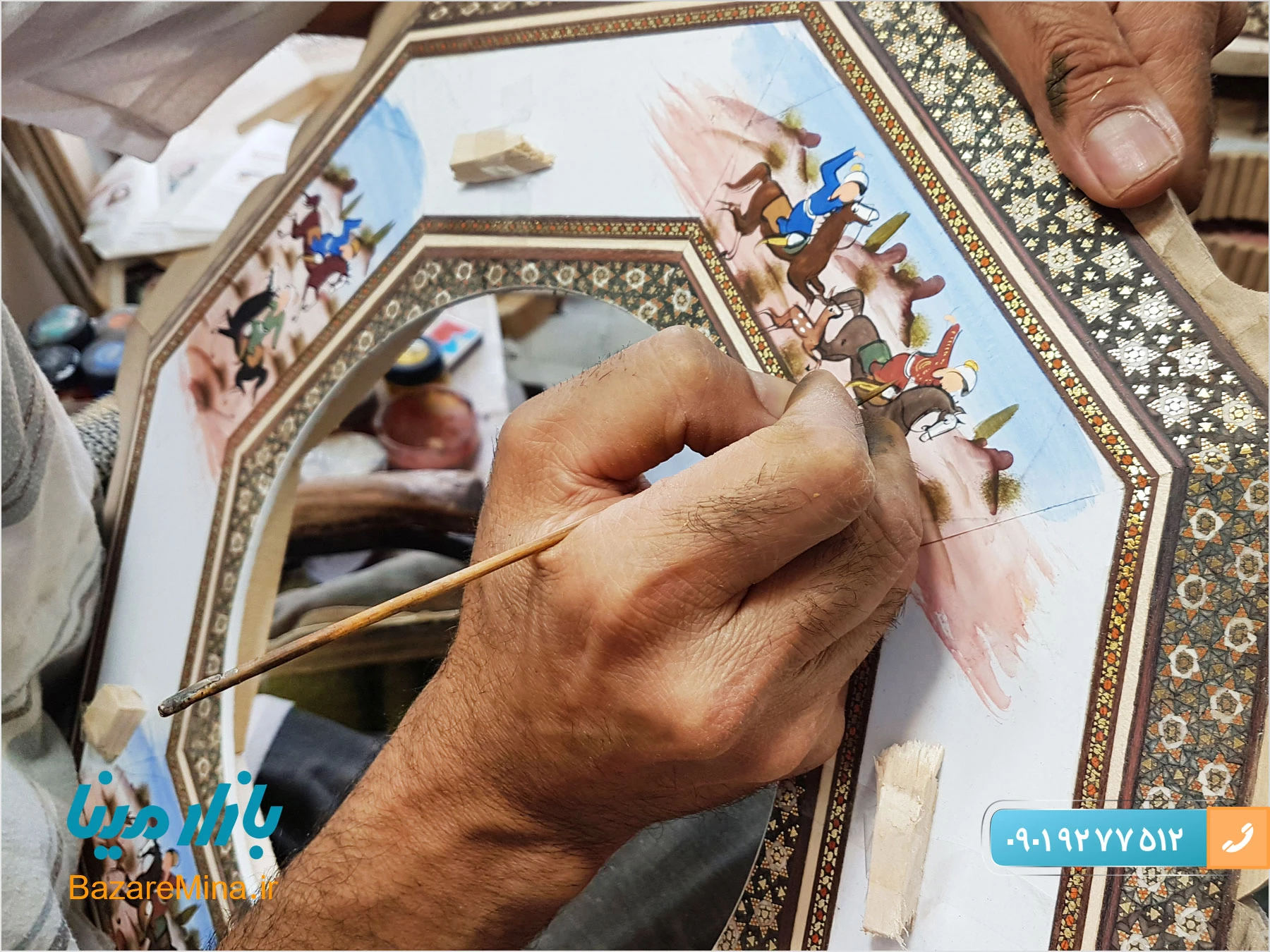 نقاشی مینیاتور اصفهان