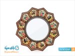 آینه با قاب خاتم کاری